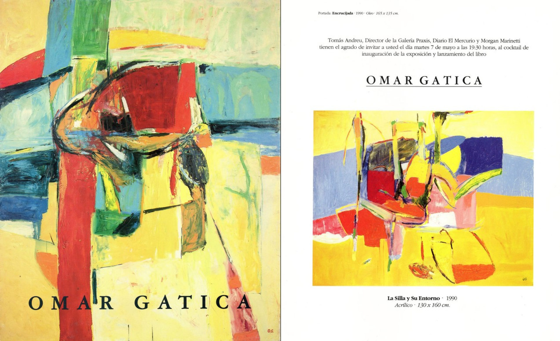 OG-DOC-1991 Invitación exposición OMAR GATICA