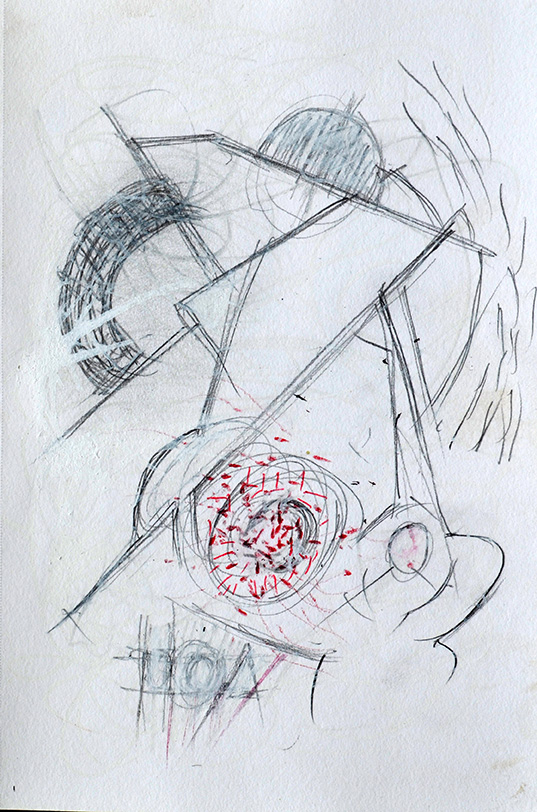 Dibujo croquera Omar Gatica Dibujo croquera Omar Gatica