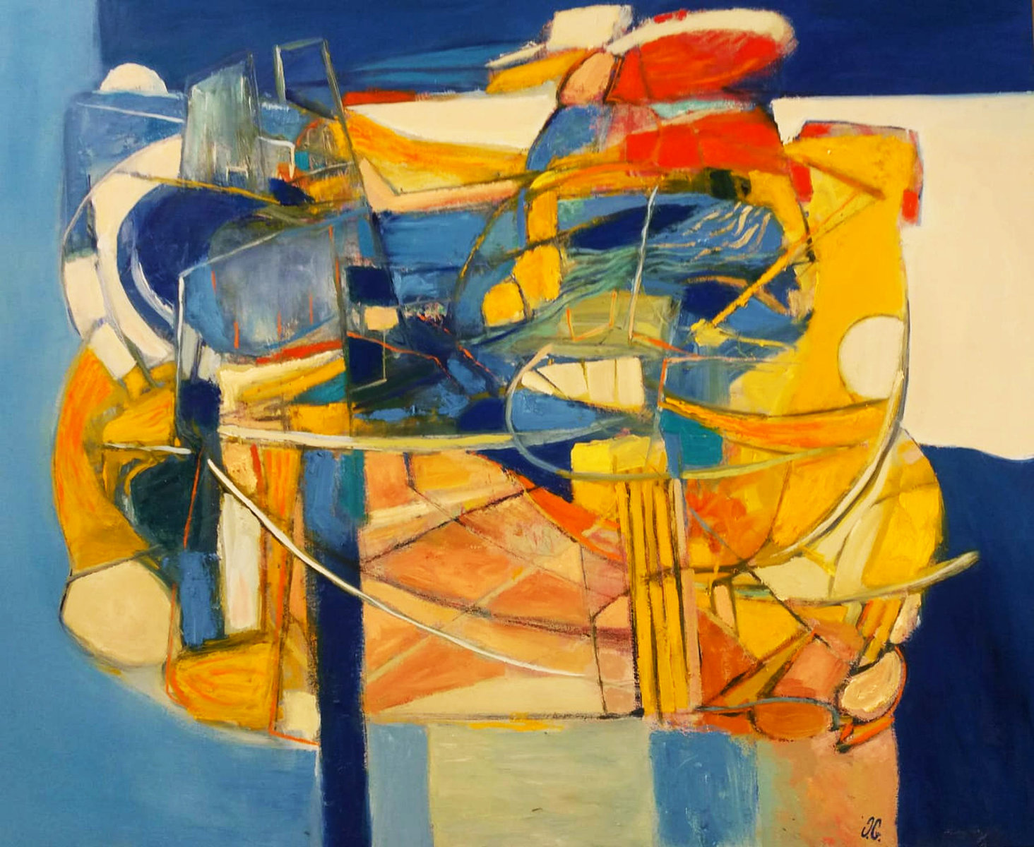 OG-PINT-2021 Omar Gatica, Sin Título, Óleo sobre tela, 100 x 120 cm OG-PINT-2021 Omar Gatica, Sin Título, Óleo sobre tela, 100 x 120 cm