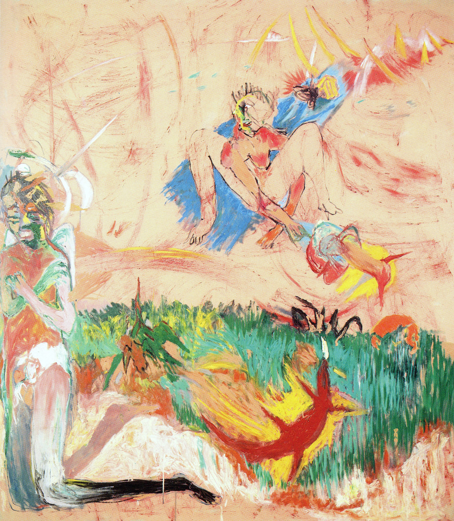 OG-OBRA-PINT-1989 – Omar Gatica – El No de los Niños – Children’s No, 1989. Acrílico sobre tela, 160 x 140 cm OG-OBRA-PINT-1989 – Omar Gatica – El No de los Niños – Children’s No, 1989. Acrílico sobre tela, 160 x 140 cm