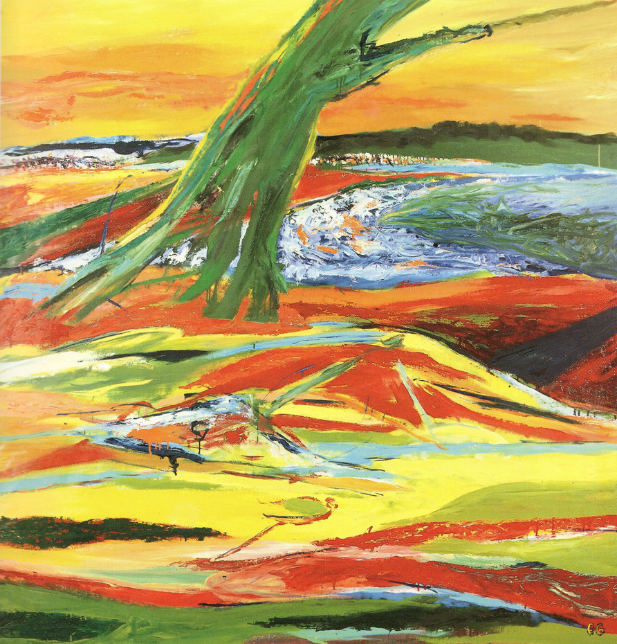 OG-OBRA-PINT-1989 – Omar Gatica – El Árbol – The Tree, 1989. Acrílico sobre tela, 150 x 155 cm. OG-OBRA-PINT-1989 – Omar Gatica – El Árbol – The Tree, 1989. Acrílico sobre tela, 150 x 155 cm.