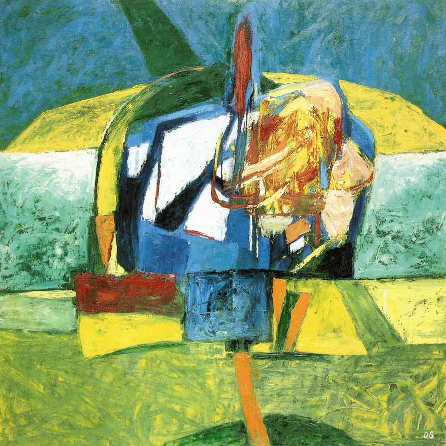 OG-OBRA-PINT-1990 – Omar Gatica – Cabeza – Head, 1990. Óleo sobre tela, 135 x 165 cm. OG-OBRA-PINT-1990 – Omar Gatica – Cabeza – Head, 1990. Óleo sobre tela, 135 x 165 cm.