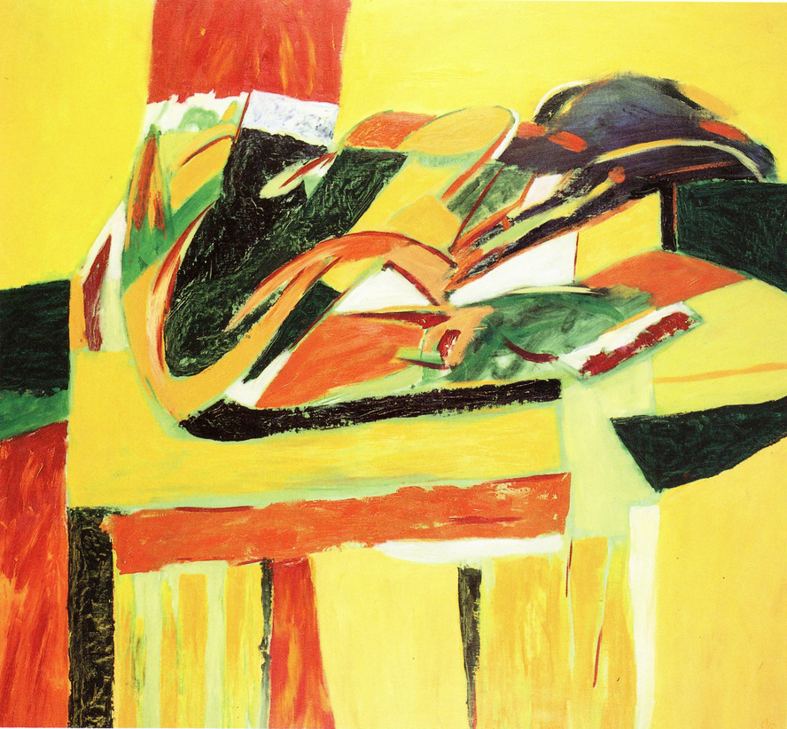 OG-OBRA-PINT-1990 – Omar Gatica – La Mesa y la Paleta – The Table and the Palette, 1990. Acrílico sobre tela, 160 x 175 cm. OG-OBRA-PINT-1990 – Omar Gatica – La Mesa y la Paleta – The Table and the Palette, 1990. Acrílico sobre tela, 160 x 175 cm.