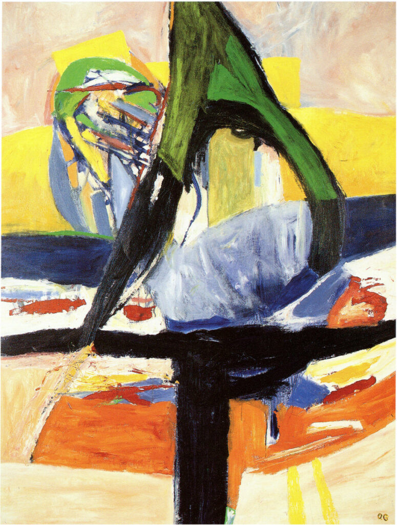 OG-OBRA-PINT-1989 - Omar Gatica - La Tenaza - The Nipper, 1989. Acrílico sobre tela, 150 x 115 cm.
