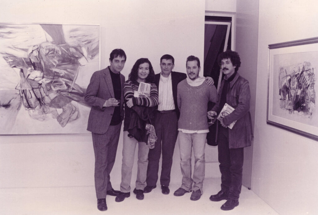 Inauguración Omar Gatica - Artespacio - 1996