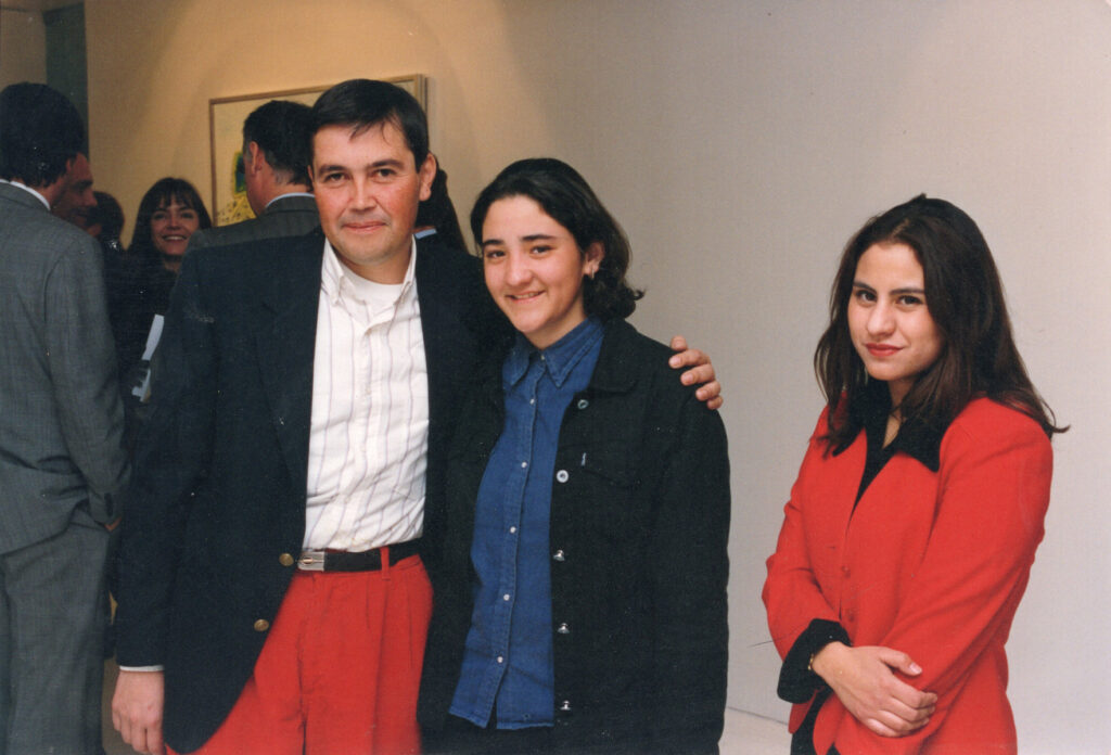 Inauguración Omar Gatica - Artespacio - 1996
