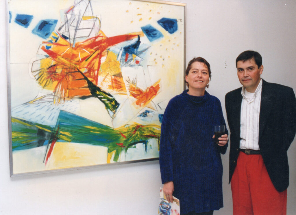 Inauguración Omar Gatica - Artespacio - 1996