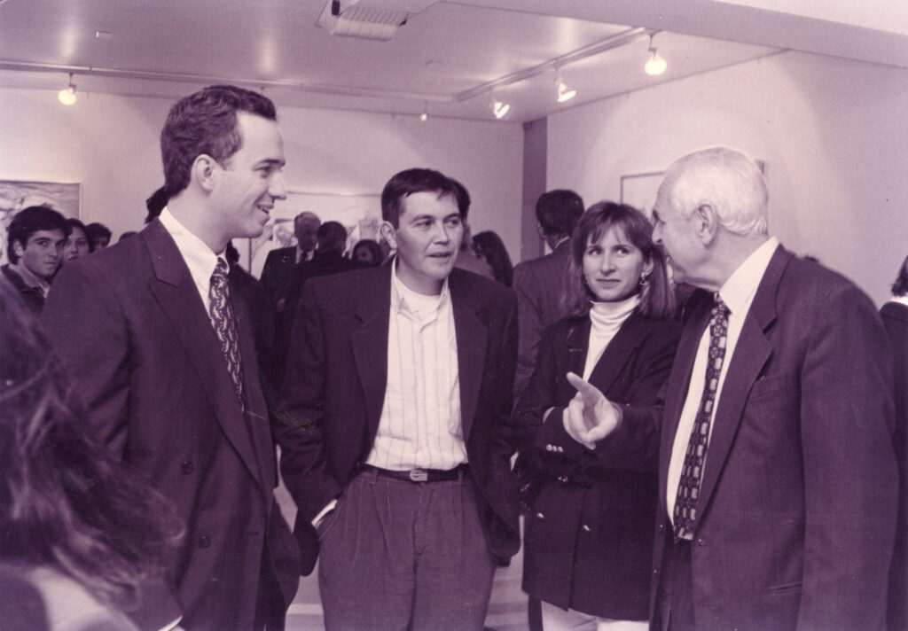 Inauguración Omar Gatica - Artespacio - 1996