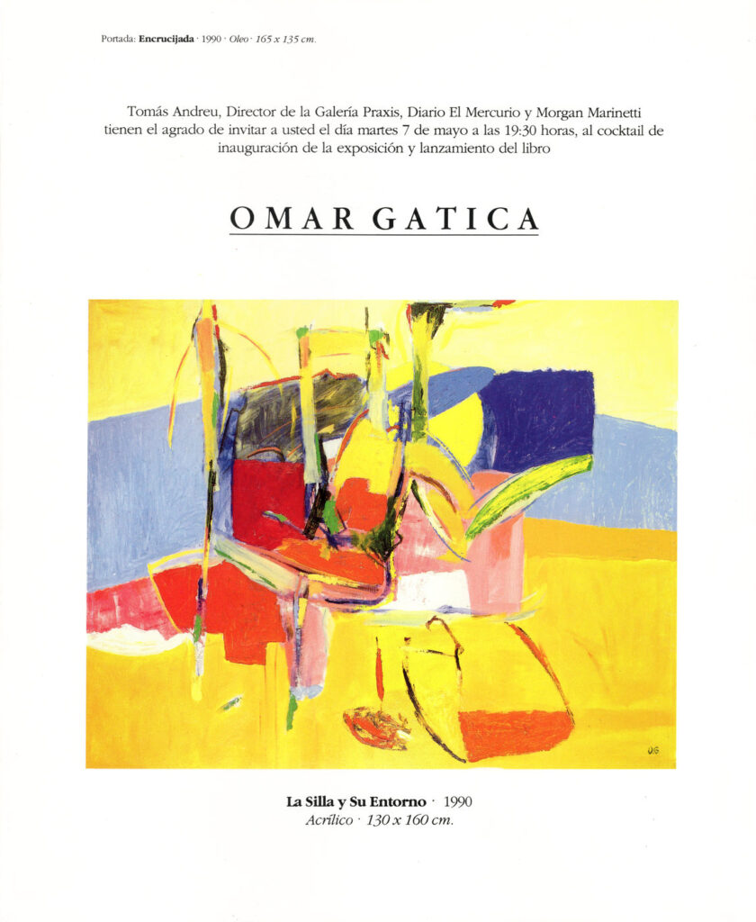 OG-DOC-1991 Invitación exposición OMAR GATICA