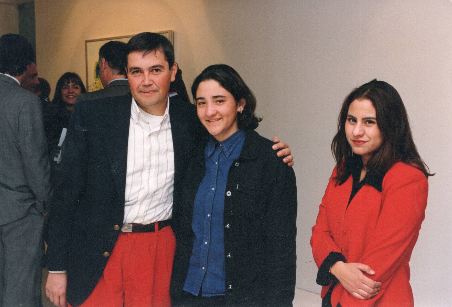 Inauguración Omar Gatica - Artespacio - 1996