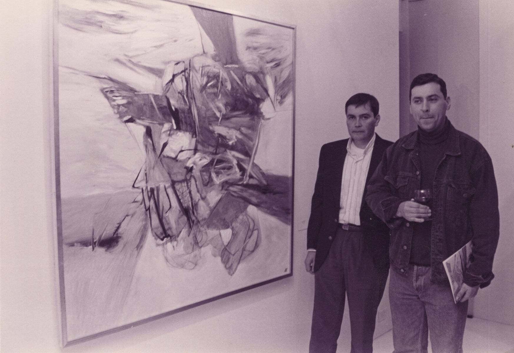 Inauguración Omar Gatica - Artespacio - 1996