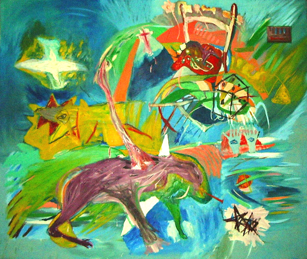 OG-OBRA-PINT-1987 Omar Gatica, Visiones de un Noctambulo 1987 OG-OBRA-PINT-1987 Omar Gatica, Visiones de un Noctambulo 1987